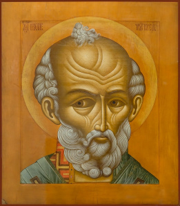 Икона Николай чудотворец, архиепископ Мир Ликийских, святитель (АРТ.06785)