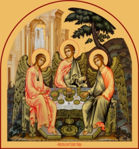 Икона Святая Троица (АРТ.06121)