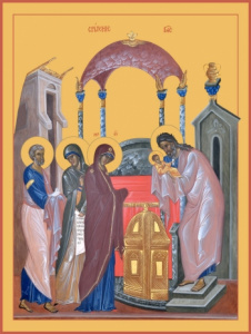 Икона Сретение Господне (АРТ.06603)