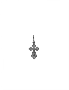 Крест из белого золота Распятие