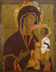 Икона Грузинская икона Божией Матери (АРТ.04242)