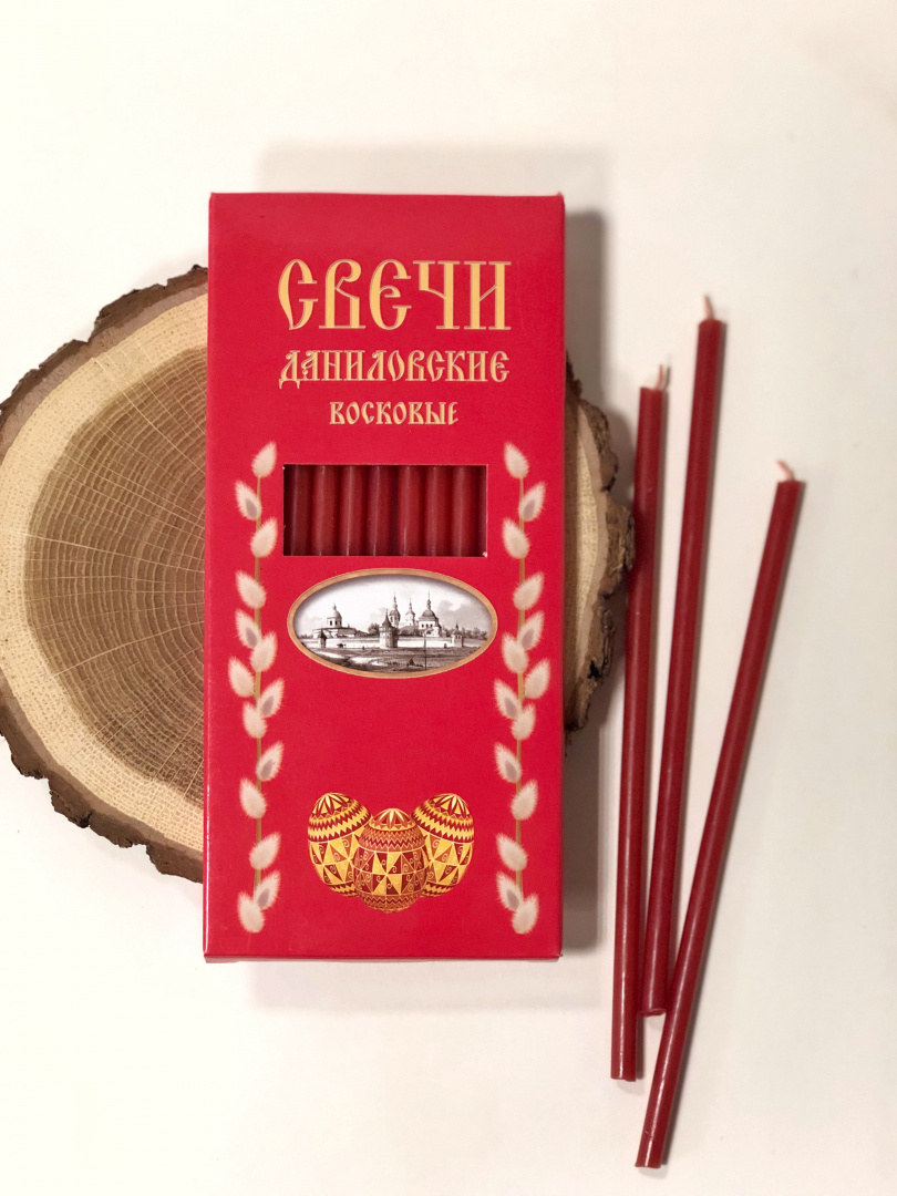 Свечи в коробочке Пасхальные – купить в один клик