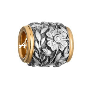 Бусина «Незабудки»