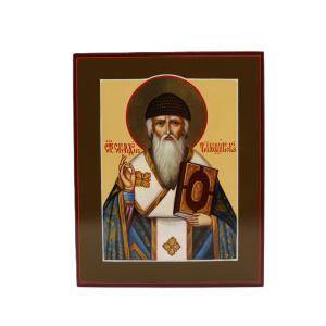 Спиридон Тримифунтский святитель, писанная икона