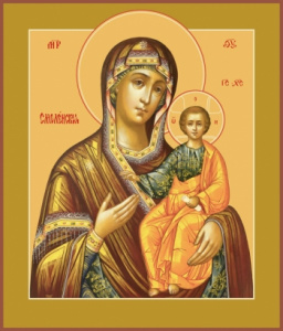 Икона Смоленская икона Божией Матери (АРТ.00292)