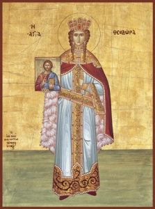 Икона Феодора Цареградская преподобная (АРТ.06415)