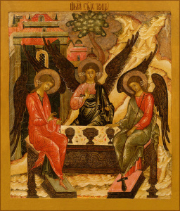 Икона Святая Троица (АРТ.01401)