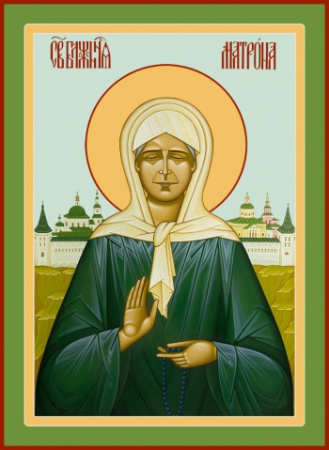 Матрона Московская блаженная, купить икону