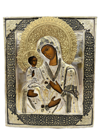 Троеручица, икона Божией Матери, 19 век