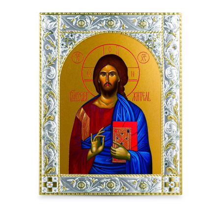 Икона Господь Вседержитель в рамке