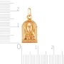 Подвеска иконка из золота "Святая Матрона"