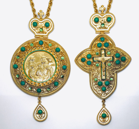 Панагия и крест