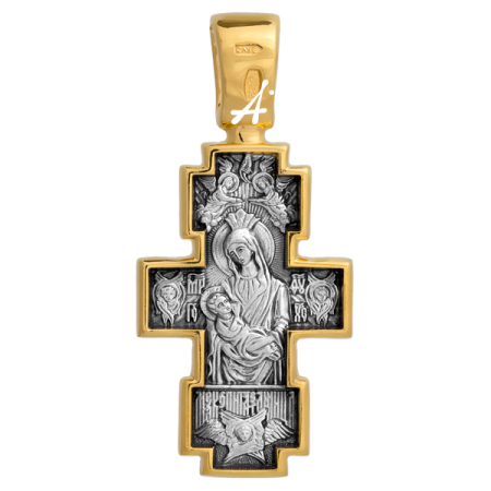 «Распятие. Икона Божией Матери «Млекопитательница»