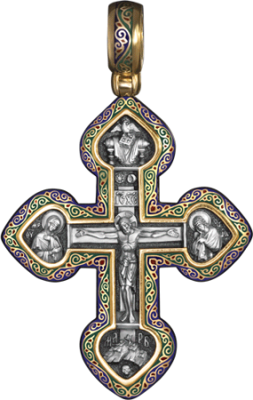 Крест «РАСПЯТИЕ. ГОСПОДИ, ПОМИЛУЙ»