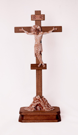 Распятие Господа Иисуса Христа на подставке