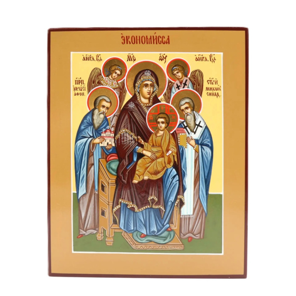 Экономисса, писаная икона Божией Матери