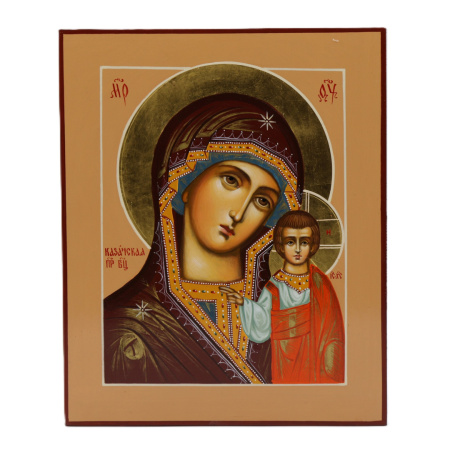 Казанская икона Божией Матери, писаная икона