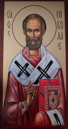 Икона Николай чудотворец, архиепископ Мир Ликийских, святитель