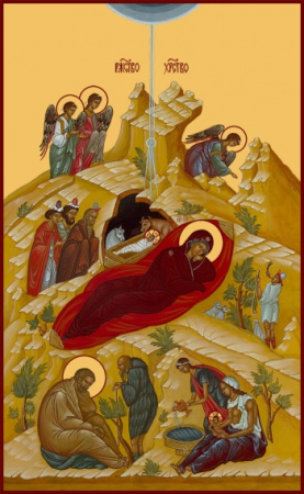 Рождество Христово, купить икону