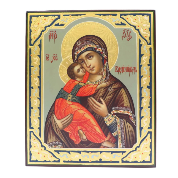 Владимирская БМ, Господь Вседержитель, венчальная пара