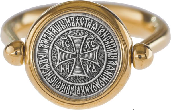 Перстень с иконой "Святая равноапостольная Нина"