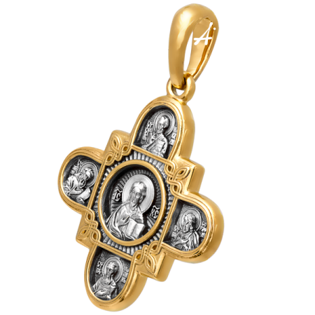 «Господь Вседержитель. Казанская икона Божией Матери и восемь святых»