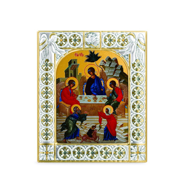 Икона Святая Троица в рамке