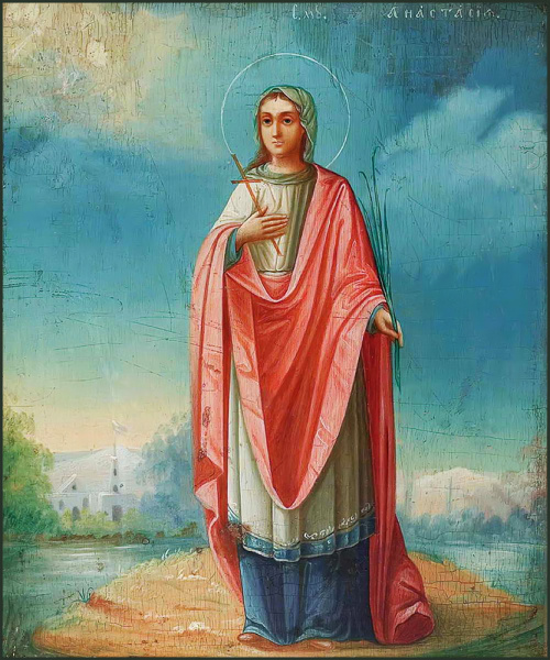 Анастасия Патрикия, Александрийская, пустынница преподобная, купить икону