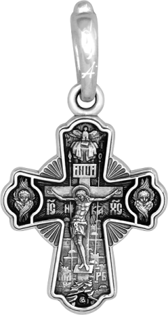 «Распятие. Казанская икона Божией Матери»