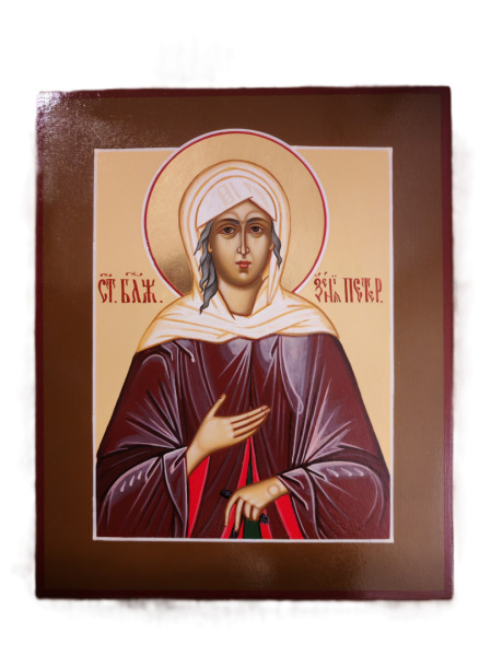 Ксения Петербургская блаженная икона, писанная