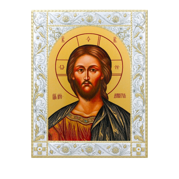 Икона Господь Вседержитель в рамке