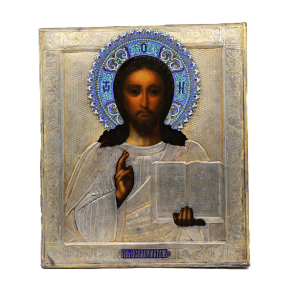 Икона Господь Вседержитель, конец 19 - начало 20 века