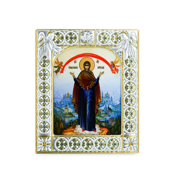 Икона Покров икона Божией Матери в рамке