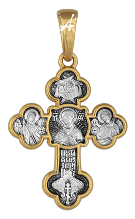 «Распятие. Икона Божией Матери «Семистрельная»