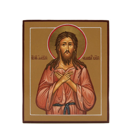 Св. Алексий, Человек Божий, писаная икона
