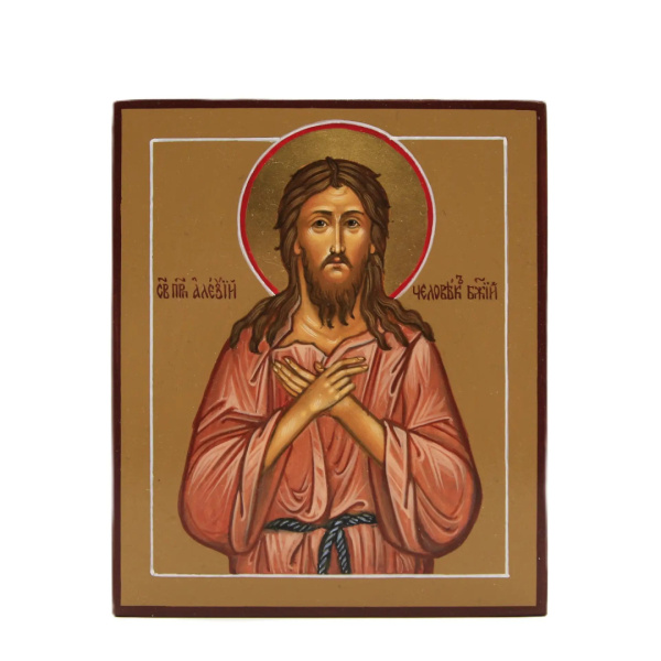 Св. Алексий, Человек Божий, писаная икона