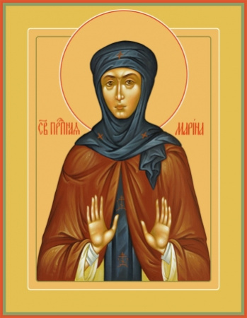 Марина преподобная, купить икону