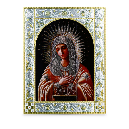 Икона Умиление Пресвятой Богородицы в рамке