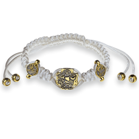 Браслет "Катакомбный" (сложный) с позолотой