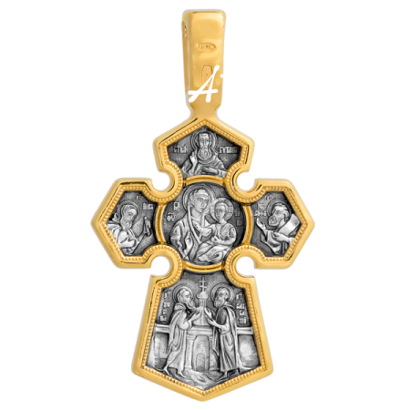 «Господь Вседержитель. Икона Божией Матери «Седмиезерная»