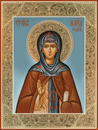 Мария Радонежская преподобная, купить икону