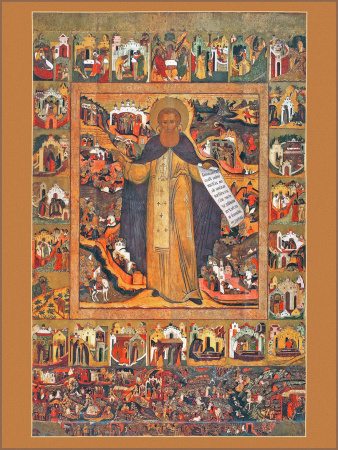 Сергий Радонежский преподобный, купить икону