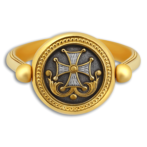 ПЕРСТЕНЬ "ПРОЦВЕТШИЙ КРЕСТ" 