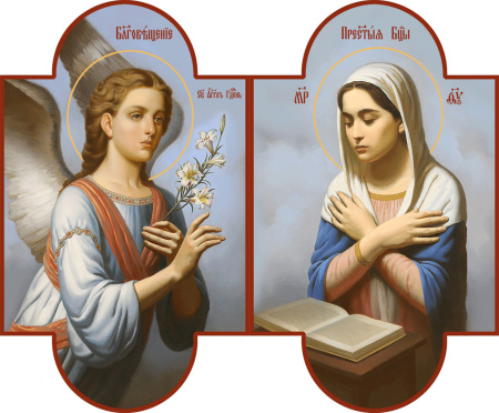 Благовещение Пресвятой Богородицы, Иконы на Царские Врата, купить икону