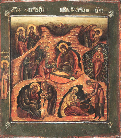 Рождество Христово, купить икону