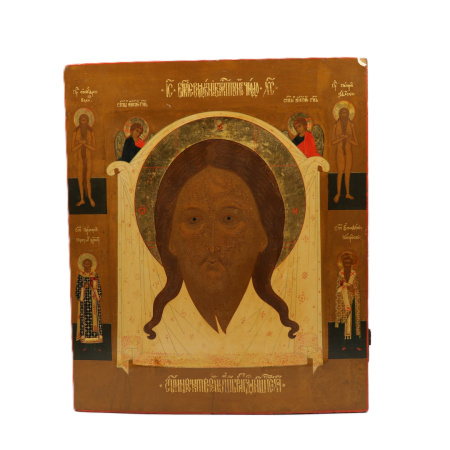 Икона Спас Мокрая Брада, 19 век