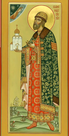 Роман Угличский благоверный князь, купить икону