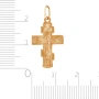 Крест из красного золота