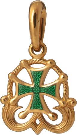 Подвеска «ПРОЦВЕТШИЙ КРЕСТ»