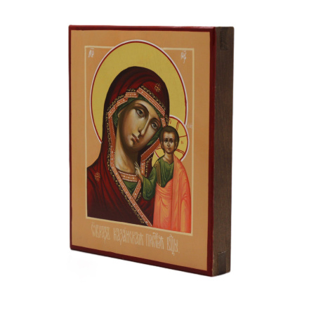 Казанская икона Божией Матери, писаная икона